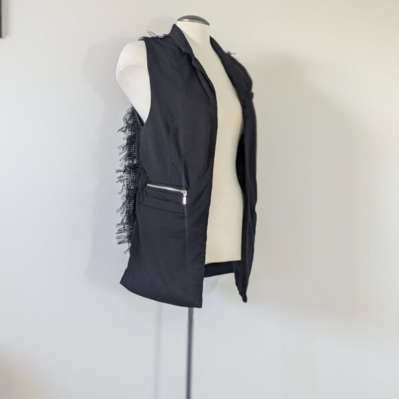Black one-of-a-kind vest - Small/Medium - Picture 3 of 5